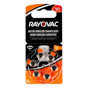 Pila Audición Rayovac Tamaño 13 X 6 Unidades
