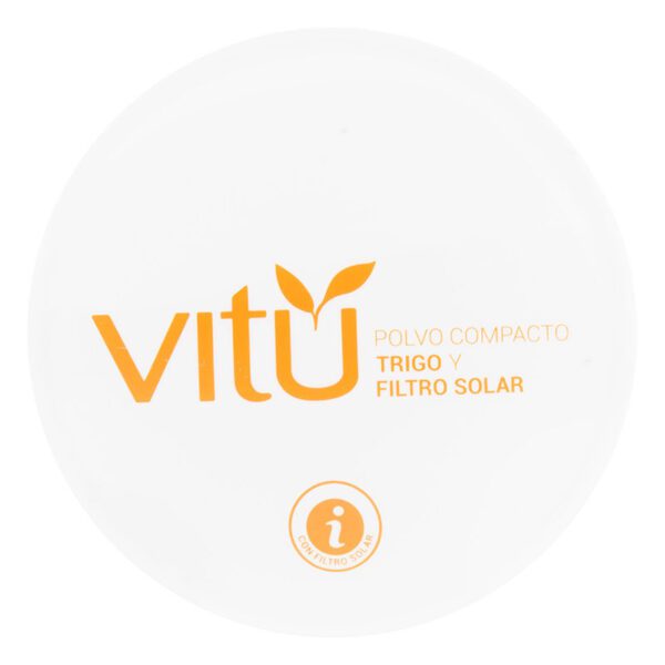 Polvo Vitu Trigo Filtro Solar No3 Nuez - Imagen 2