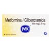 Metformina 500 Mg Glibenclamida 2.5 Mg 30 Tabletas Mk - Imagen 2