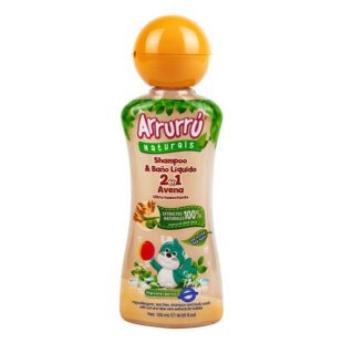 Shampoo Y Baño Arrurru Naturals 2En1 Avena 120 Ml