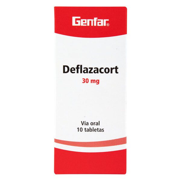 Deflazacort 30 Mg 10 Tabletas Gf(M)36717 - Imagen 2