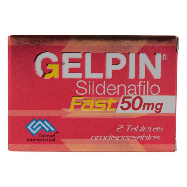Gelpin Fast Sildenafil 50 Mg 2 Cápsulas Pc
