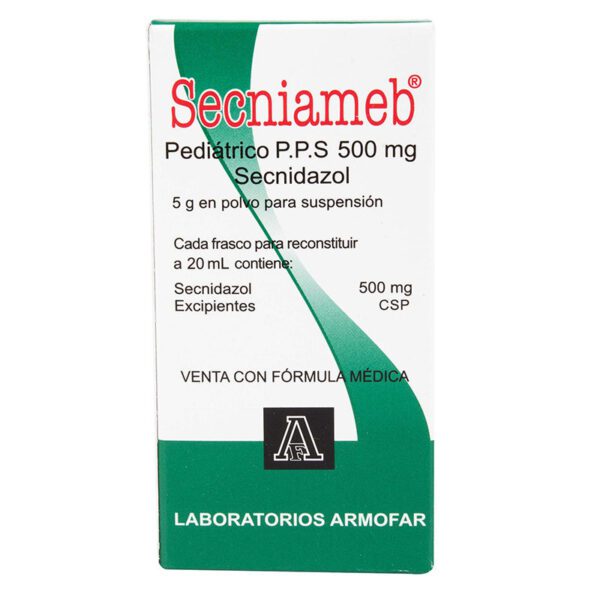 Secniameb Pediatrico 500 Miligramos - Imagen 2