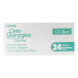 Microporoso Alfa Piel 1/2X1 24 Uds