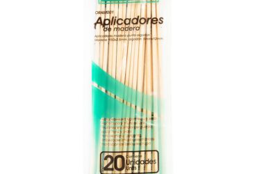 Aplicador De Madera Alfa 20 Uds