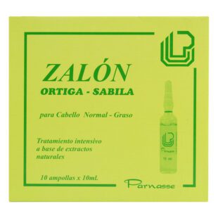 Tratamiento Ortiga Sábila Zalon 10 Ml 10 Ampollas