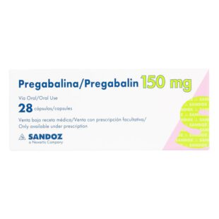 Pregabalina 150 Mg 28 Cápsulas Sz (M)76272