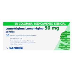 Lamotrigina 50 Mg 30 Tabletas Sz(M)21900