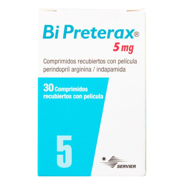 Bi Preterax 5 Mg 30 Comprimidos (A)(3%+)(Pae)