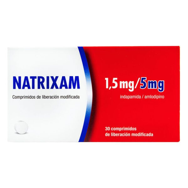 Natrixam 1.5Mg/5Mg 30 Comprimidos (A) - Imagen 2
