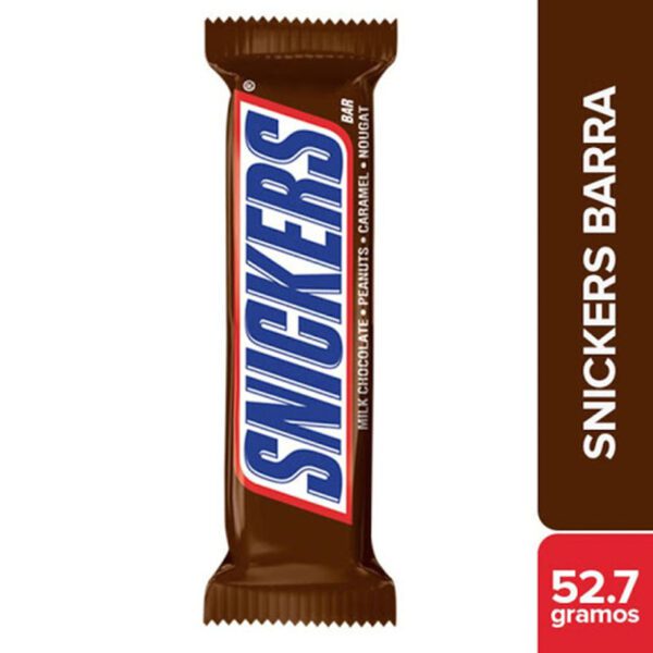 Chocolate Snickers 52 Gr - Imagen 2