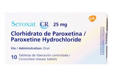 Seroxat Cr 25 Mg 10 Tabletas (3%+)(Pae)