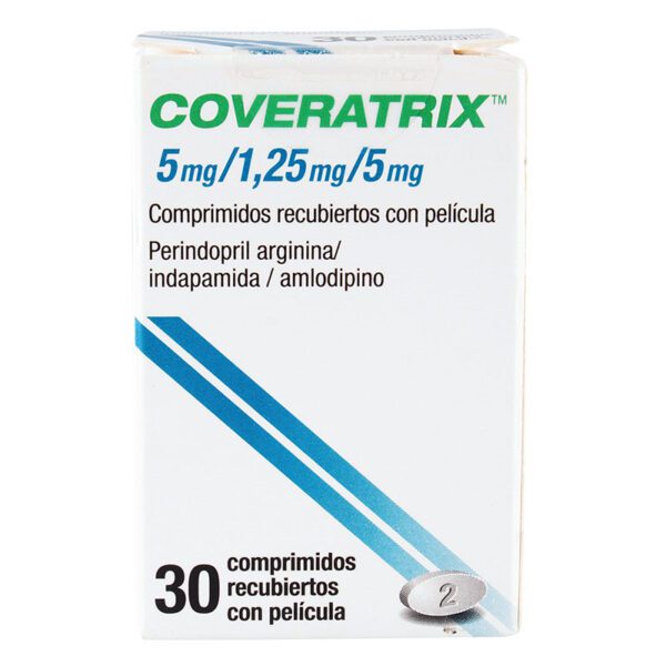 Coveratrix 5 Mg/1.25Mg/5 Mg 30 Tabletas(A)