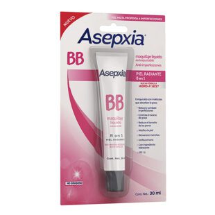 Maquillaje Liquido Asepxia Bb 30 Ml(Sf)