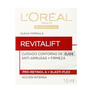 Crema Facial Revitalift Loreal Contorno De Ojos 15 Ml