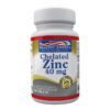 Chelated Zinc 40 Mg 100 Tabletas - Imagen 2