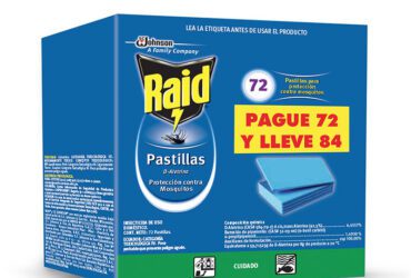 Raid Pastillas 72 Unidades Gratis 12 Pastillas