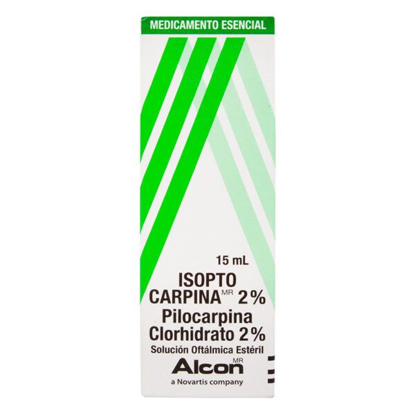 Isopto Carpina 2% Solución Oftálmica 15 Ml