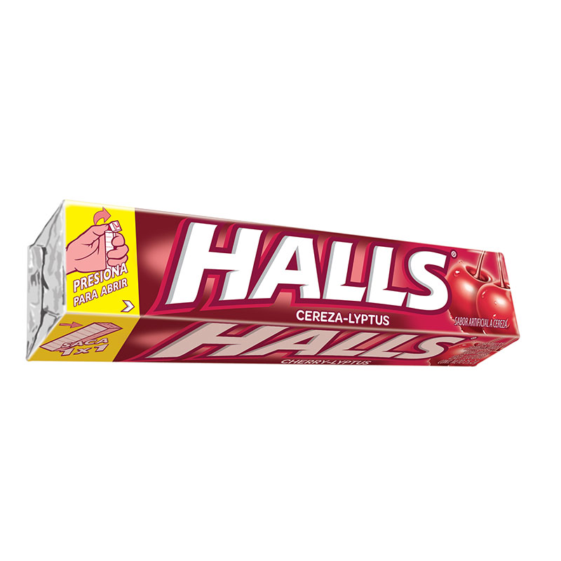 Halls Cherrylyptus 12 Barras - Imagen 2