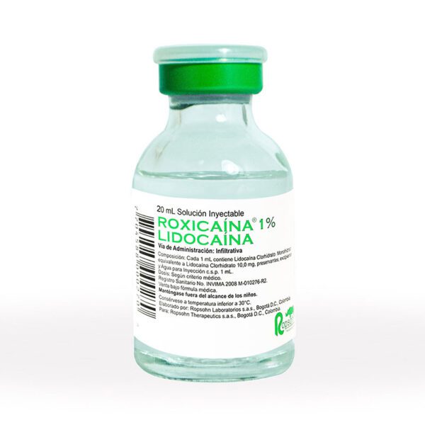 Roxicaina 1% Simple 20 Ml - Imagen 2