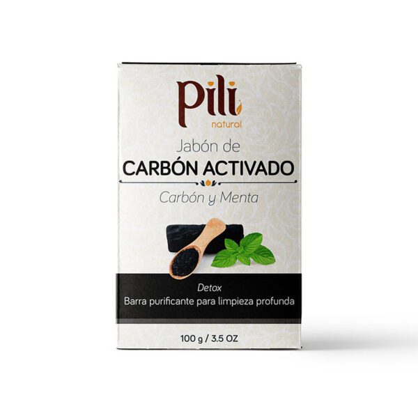 Jabón Pili Carbón Activo 100 Gr