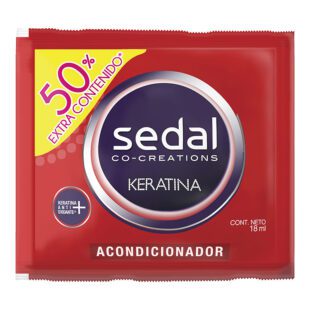 Acondicionador Sedal Keratina Antioxidante 18 Ml 20 Sobres