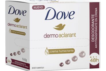 Desodorante Dove Dermo Aclarant 8.5 Gr X 10 Sobres
