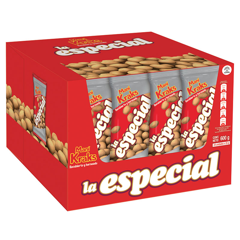 Pasabocas Maní La Especial Krats 25 Gr 24 Unidades - Imagen 2