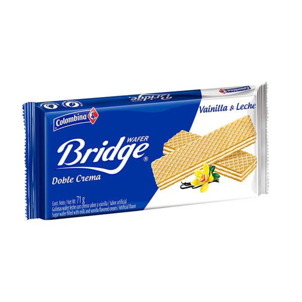 Galletas Wafer Bridge Vainilla 71 Gr - Imagen 2
