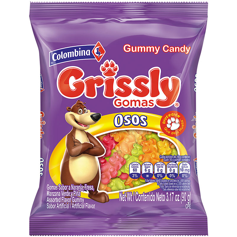 Gomas Grissly Osos 90 Gr - Imagen 2