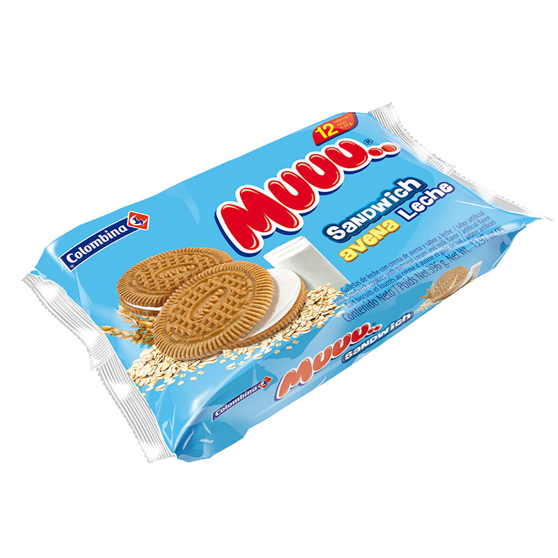 Galletas Muuu Avena Leche 12 Unidades - Imagen 2