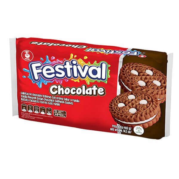 Galletas Festival Chocolate 12 Paquetes - Imagen 2