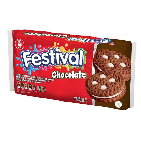 Galletas Festival Chocolate 12 Paquete 6 Unidades - Imagen 2