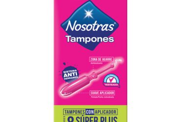 Tampones Nosotras Aplicador Súper Plus 8 Unidades