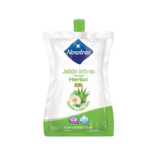 Jabón Íntimo Nosotras Herbal 72 Ml.