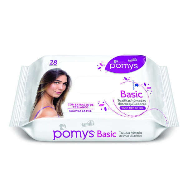 Toalla Desmaquilladora Familia Pomys Basic 28 Unidades - Imagen 2