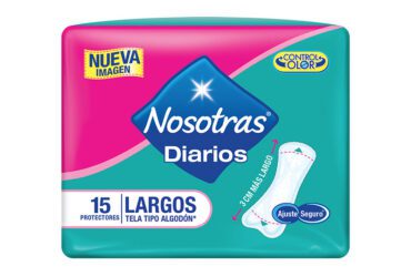 Protector Nosotras Diarios Largos 15 Unidades