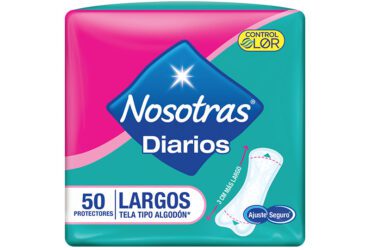 Protector Nosotras Diarios Largos 50 Unidades