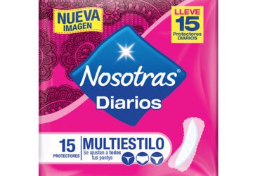 Protector Nosotras Diario Multiestilo 15 Unidades