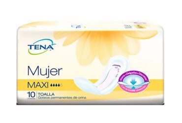 Toalla Tena Mujer Maxi 10 Unidades