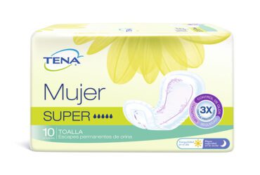 Toalla Tena Mujer Súper 10 Unidades