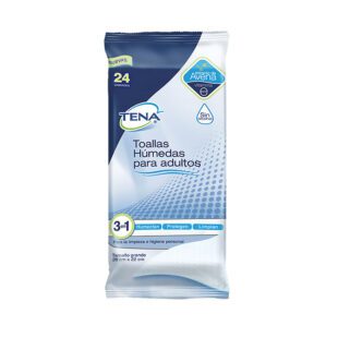 Toallas Húmedas Tena 24 Unidades