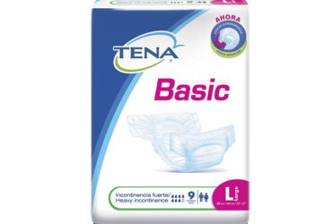 Pañal Tena Basic Grande Tipo Tela 9 Unidades