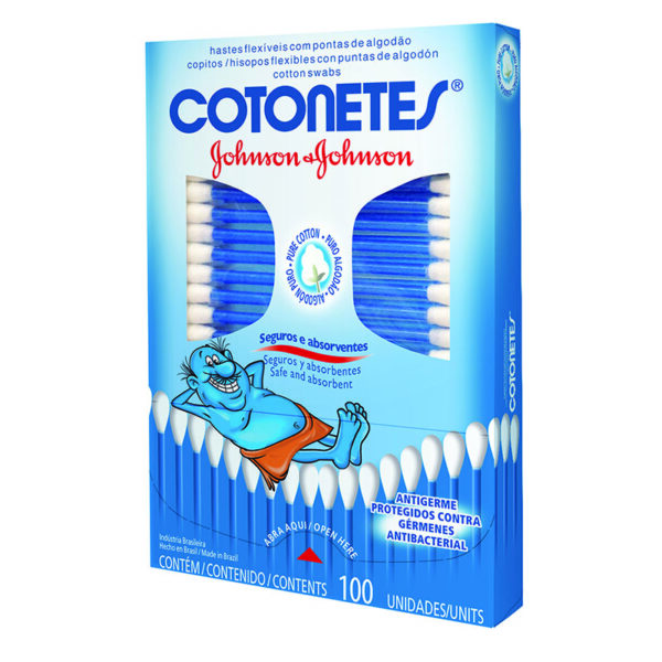 Copitos Cotonetes Jj 100 Unidades - Imagen 2