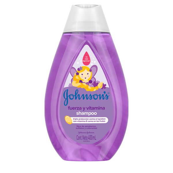 Shampoo Jj Baby Fuerza Y Vitamina E 400 Ml - Imagen 2