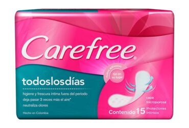 Protector Carefree Todos Los Días 15 Unidades