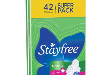 Toalla Stayfree Especial Alas Disponible 42 Unidades