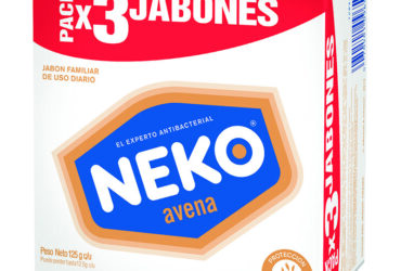 3 Jabones Neko Avena 125 Gr