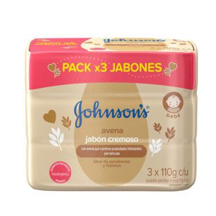 3 Jabón Jj Baby Avena 125 Gr