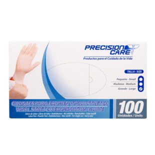 Guante De Vinilo Strech Pre.Care L 100 U